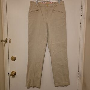 Women's Straight Leg Pants in Tan